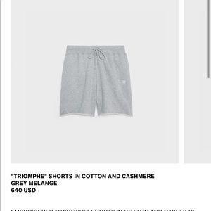 Celine Triomphe shorts